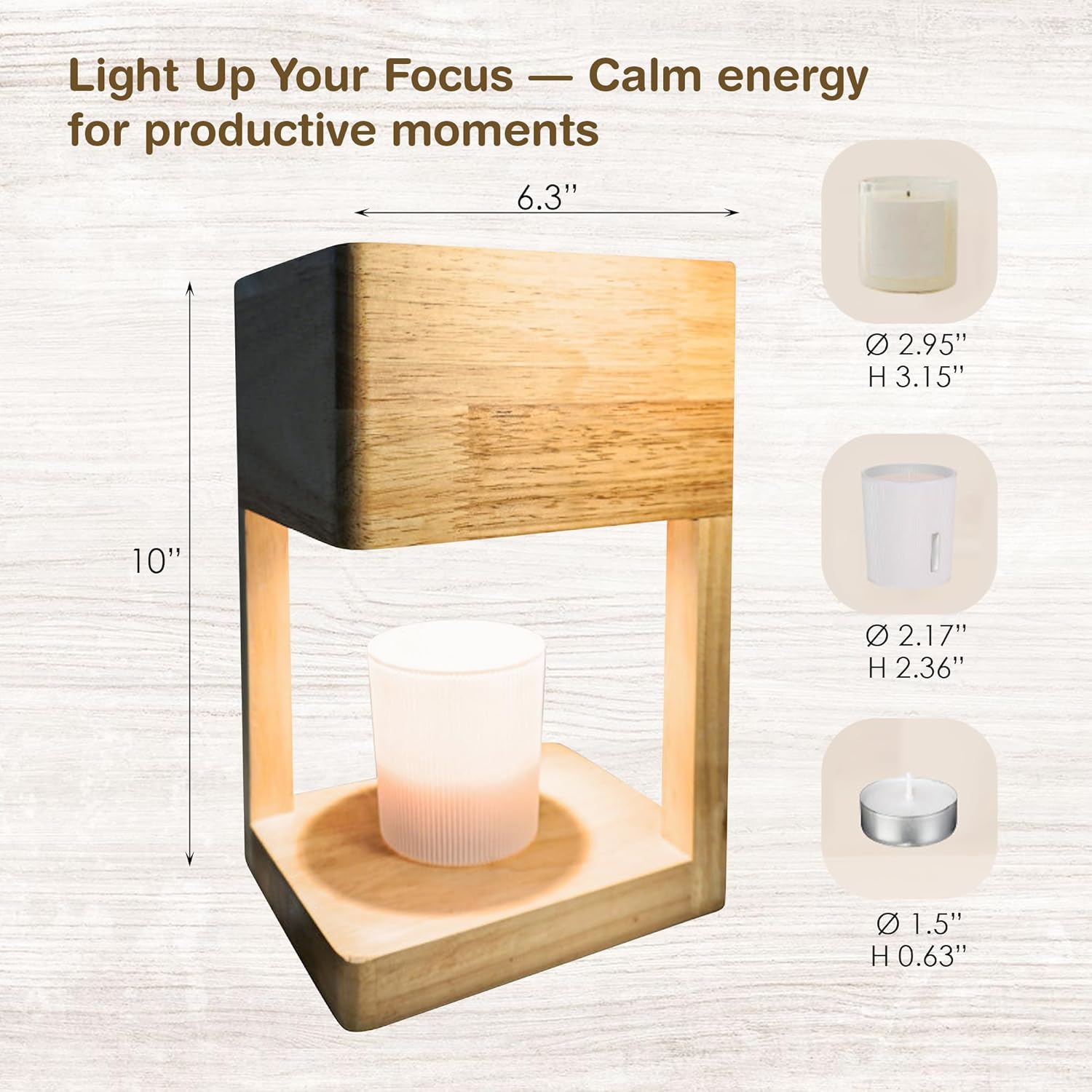 Serene Glow Wax Melter Lamp™