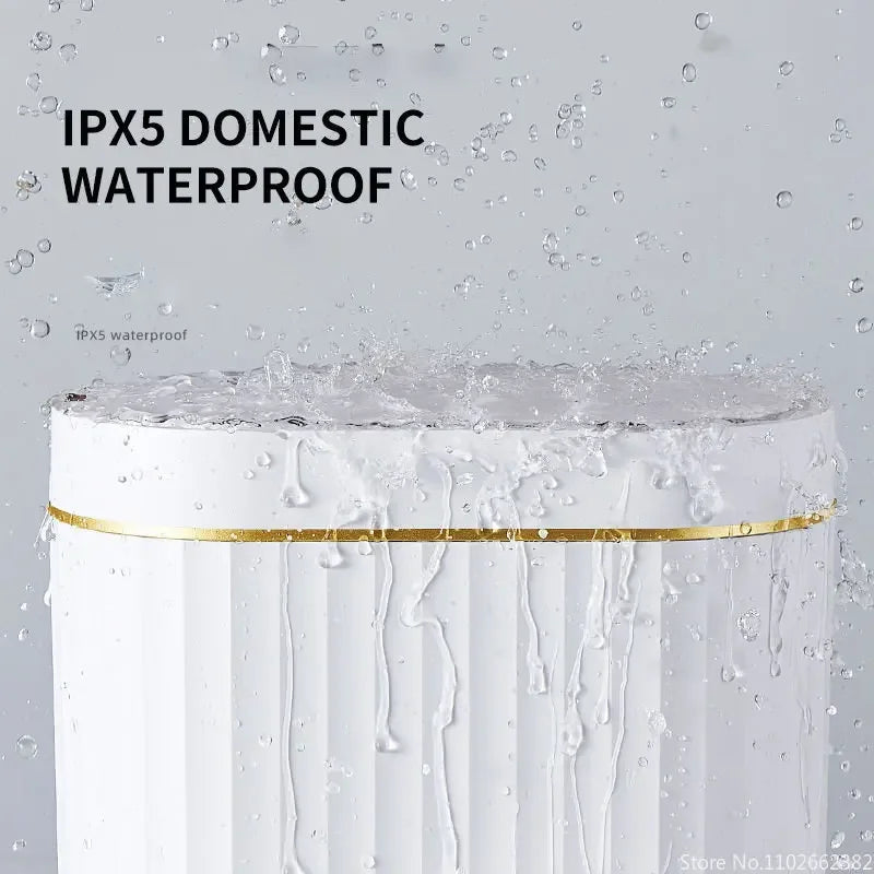 7L/9L Sm  på art Trash Can Electronic Automatic Smart Sensor Garbage Bin Household Toilet Waste Garbage Can for Kitchen Bathroom - AliExpress 15